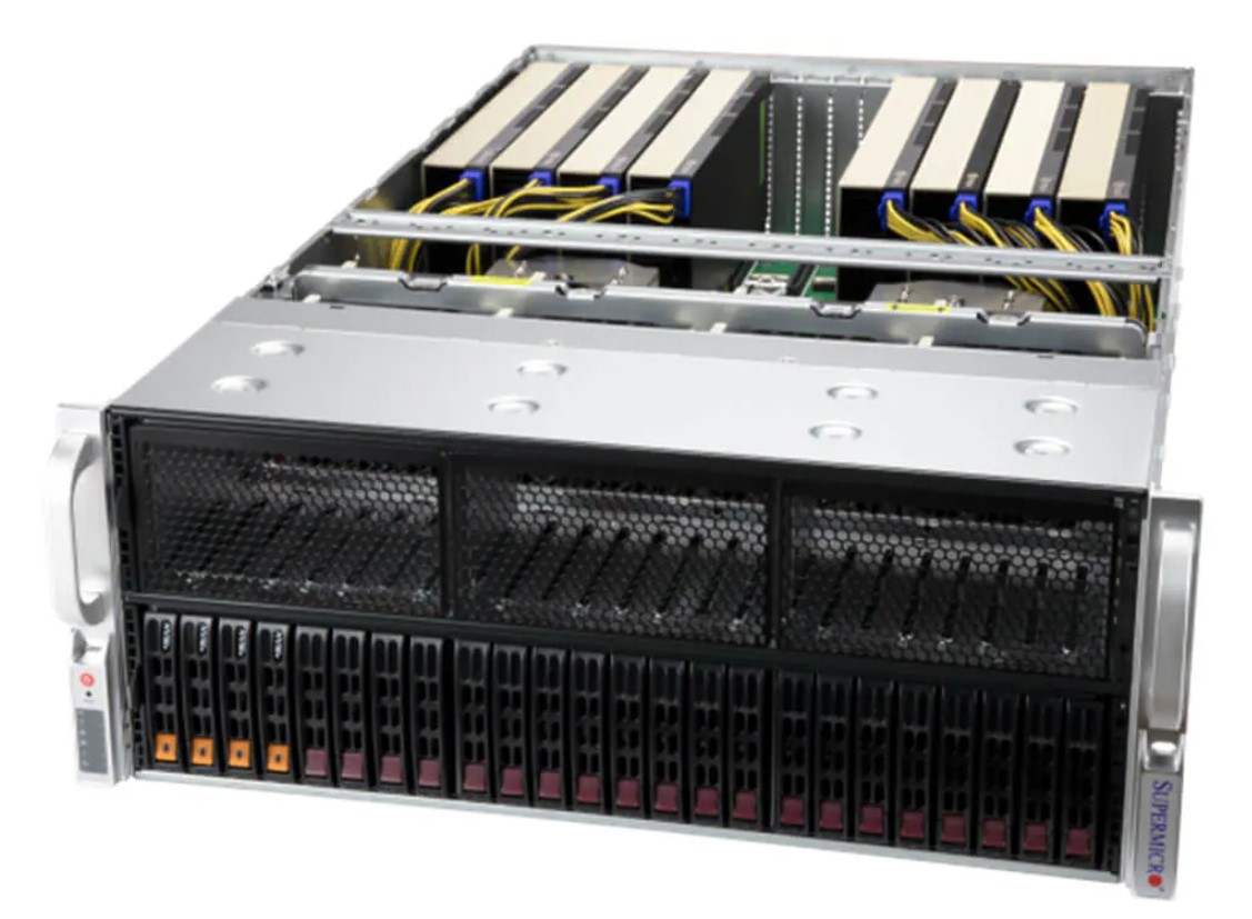 Серверная платформа Supermicro A+ Server 4125GS-TNRT 6x2.5" Rack 4U, AS -4125GS-TNRT