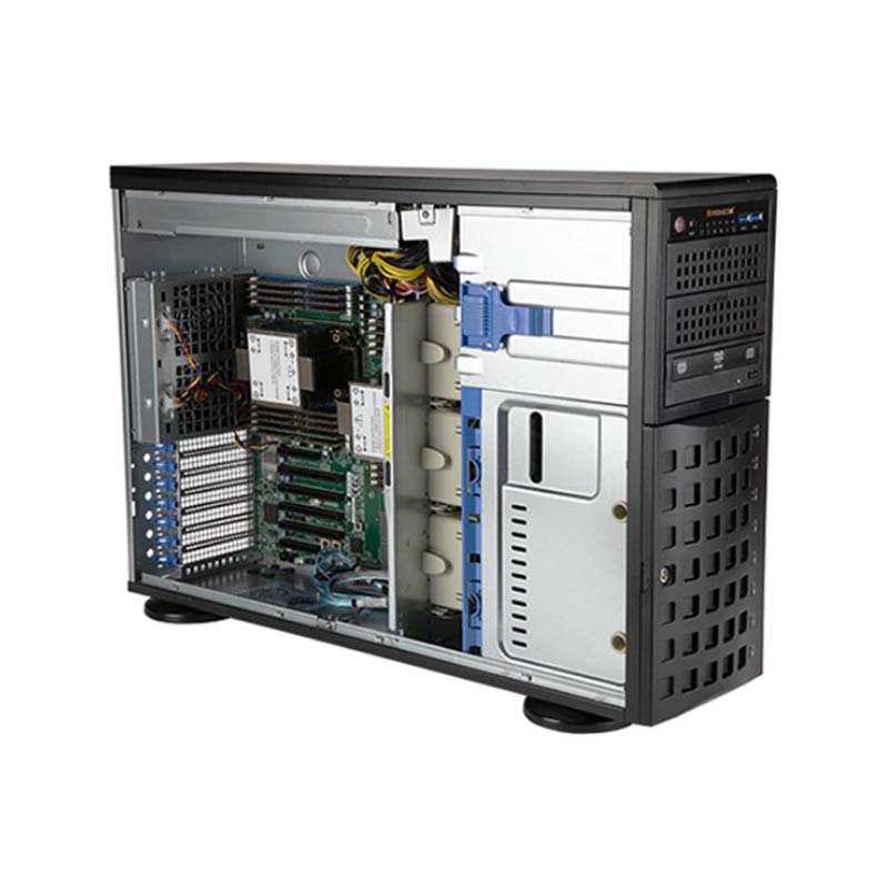 Серверная платформа Supermicro SuperServer 740P-TR 8x3.5" Tower 4U, SYS-740P-TR
