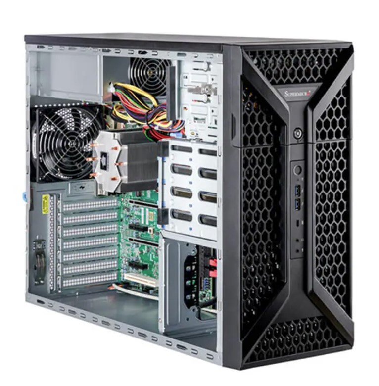 Серверная платформа Supermicro SuperWorkstation 531A-IL Midi Tower, SYS-531A-IL
