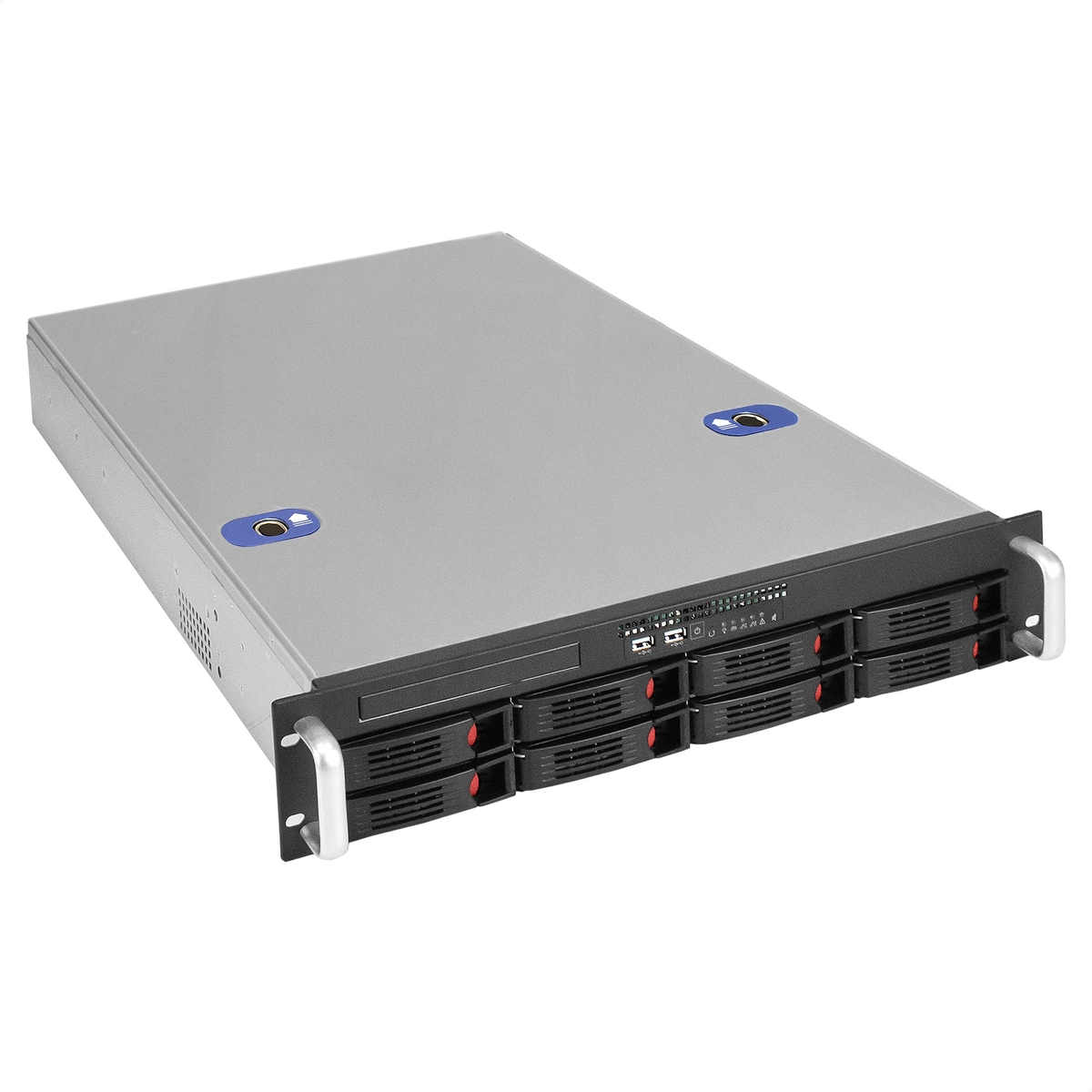 Корпус Exegate Pro 2U660-HS08 Rack 800 Вт чёрный 2U, EX294562RUS