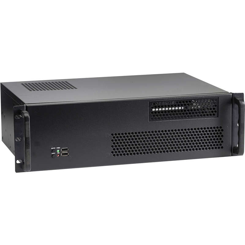 Корпус Exegate Pro 3U330-02 Rack Без БП чёрный 3U, EX279706RUS