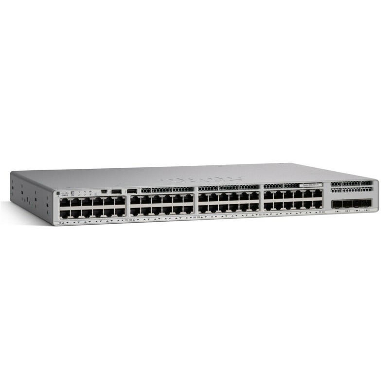 Коммутатор Cisco C9300L-48P-4G 48-PoE Smart 52-ports, C9300L-48P-4G-E
