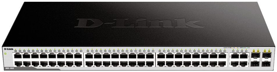 Коммутатор D-Link DGS-1052/A Неуправляемый 52-ports, DGS-1052/A