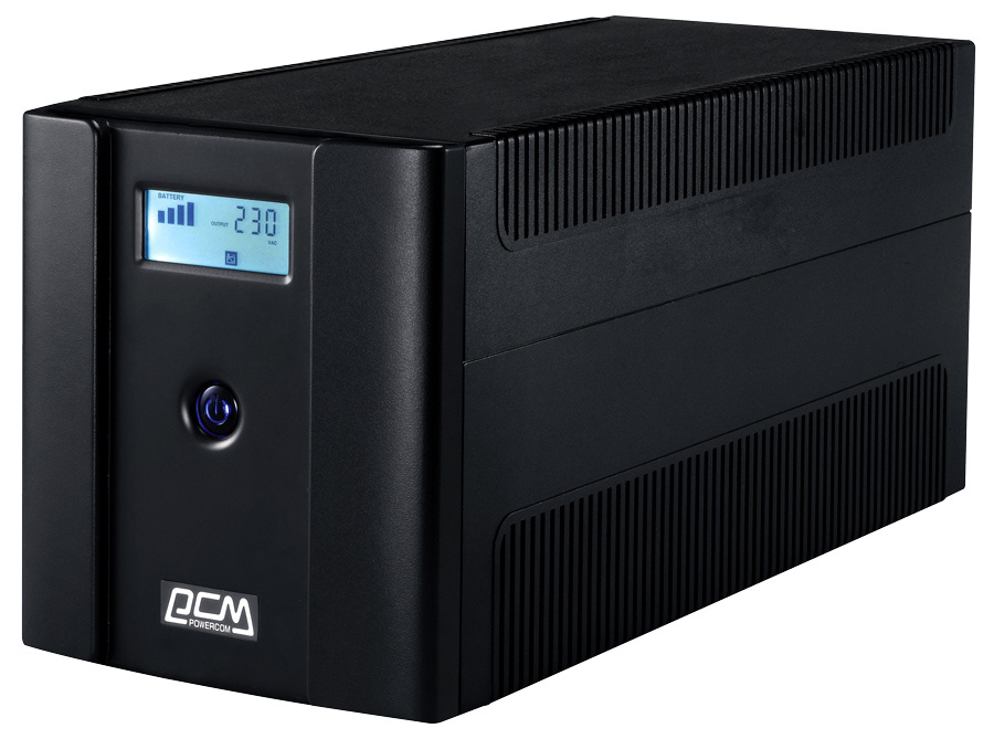 ИБП Powercom Raptor RPT-2000AP LCD 2000 ВА, Tower, RPT-2000AP LCD