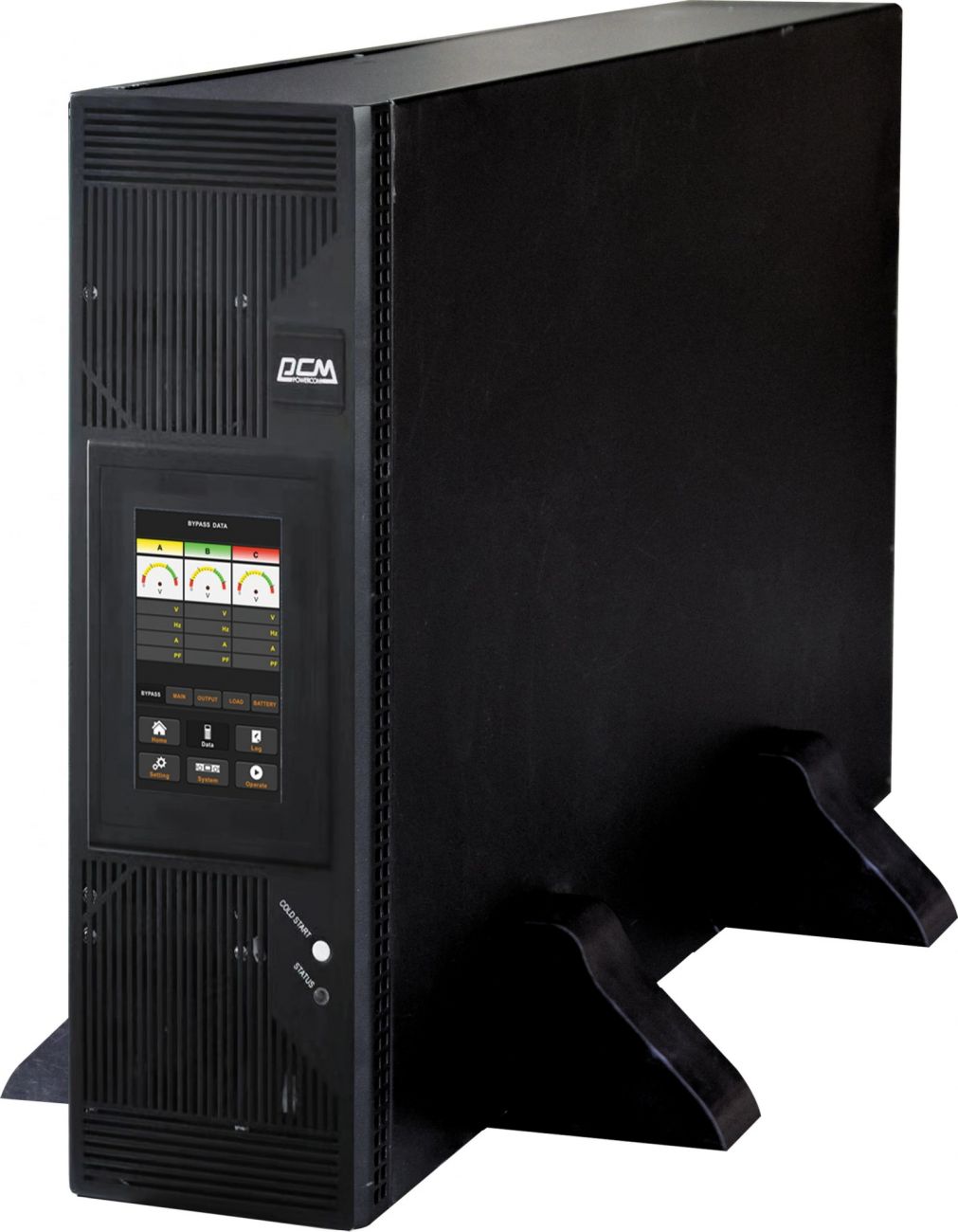 ИБП Powercom Vanguard II 10000 ВА, Rack/Tower 3U, без батарей, VGD-II-10K33RM