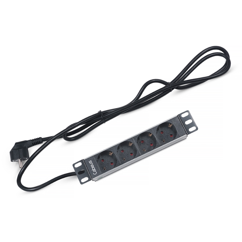 Блок розеток Cabeus PDU 10", 1U, PDU-4P-2EU