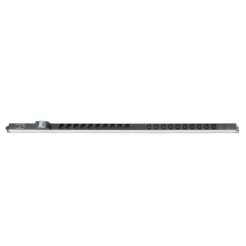 Блок розеток Cabeus PDU, 1U, PDU-16-10S-10C13-B-T
