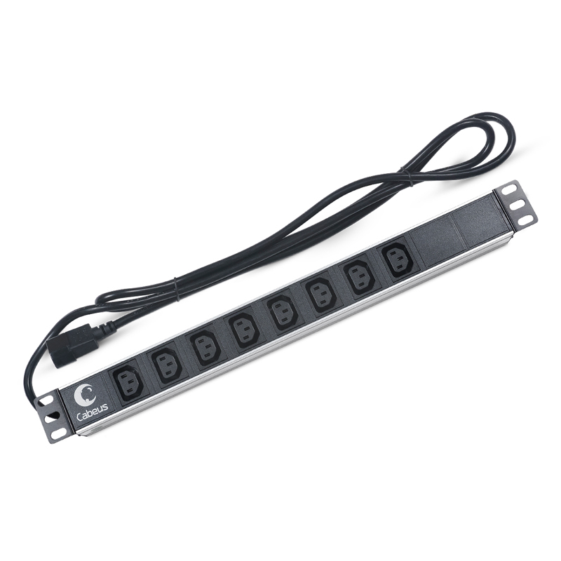Блок розеток Cabeus PDU, 1U, PDU-8I-2IEC