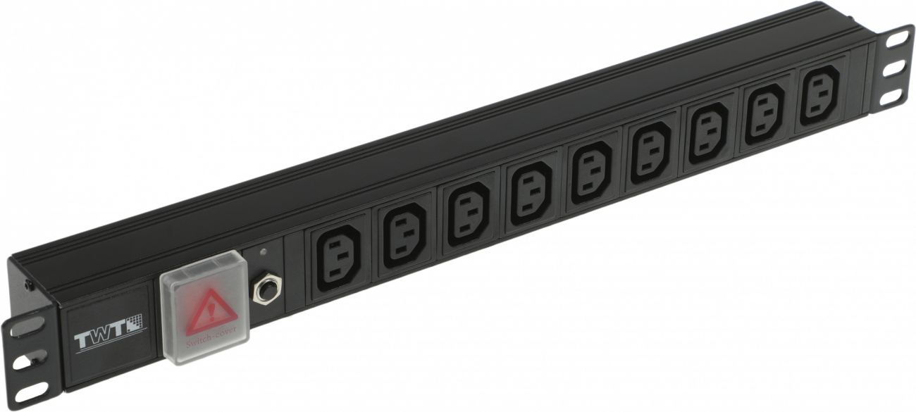 Блок розеток LANMASTER TWT-PDU19, 1U, TWT-PDU19-10A9C3