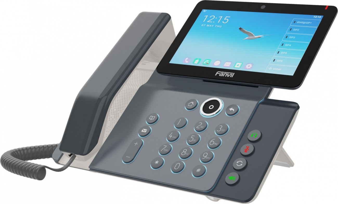 IP-телефон Fanvil V67 SIP чёрный, V67