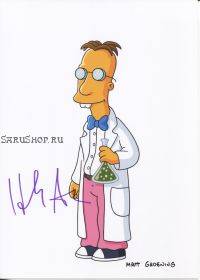 Автограф: Хэнк Азария. Симпсоны / The Simpsons