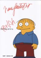 Автограф: Нэнси Картрайт. Симпсоны / The Simpsons