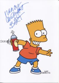 Автограф: Нэнси Картрайт. Симпсоны / The Simpsons