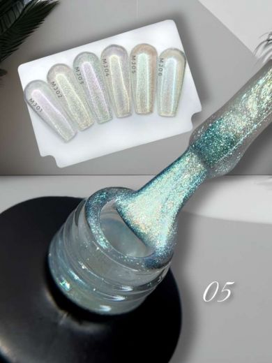 MJ05 "SEA PEARL" гель лак хамелеон