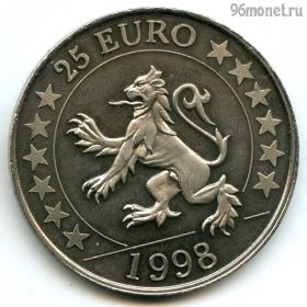 Великобритания 25 евро 1998 Шотландия