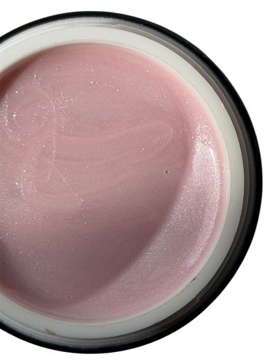 "GALVANIC SILVER" 07 гель моделирующий c блестками