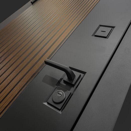 Входная дверь Лабиринт Айслаб - 24 Белый софт с терморазрывом