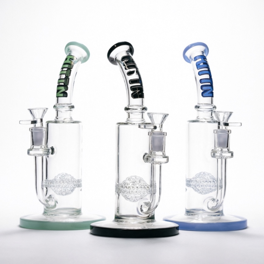 Стеклянный Бонг Hittn Honeycomb Sphere