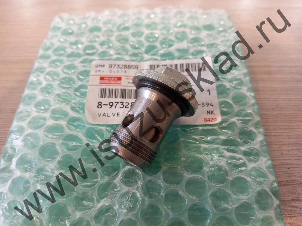 Клапан редукционный давления масла шестигранник (4hg1/4hk1) npr75/nqr71/75/90/fsr90/Богдан (Isuzu)