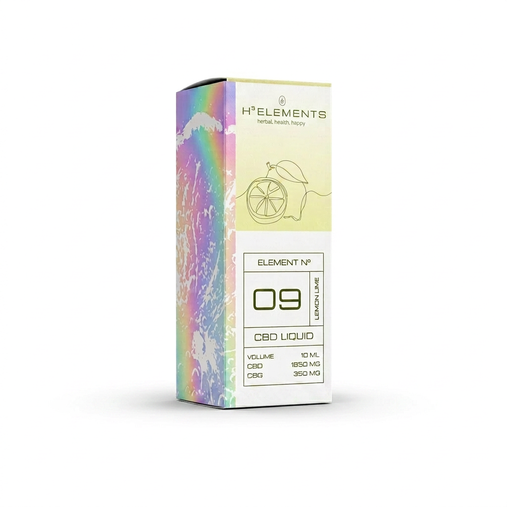 Жидкость CBD + CBG 20% H3Elements Лимон и Лайм