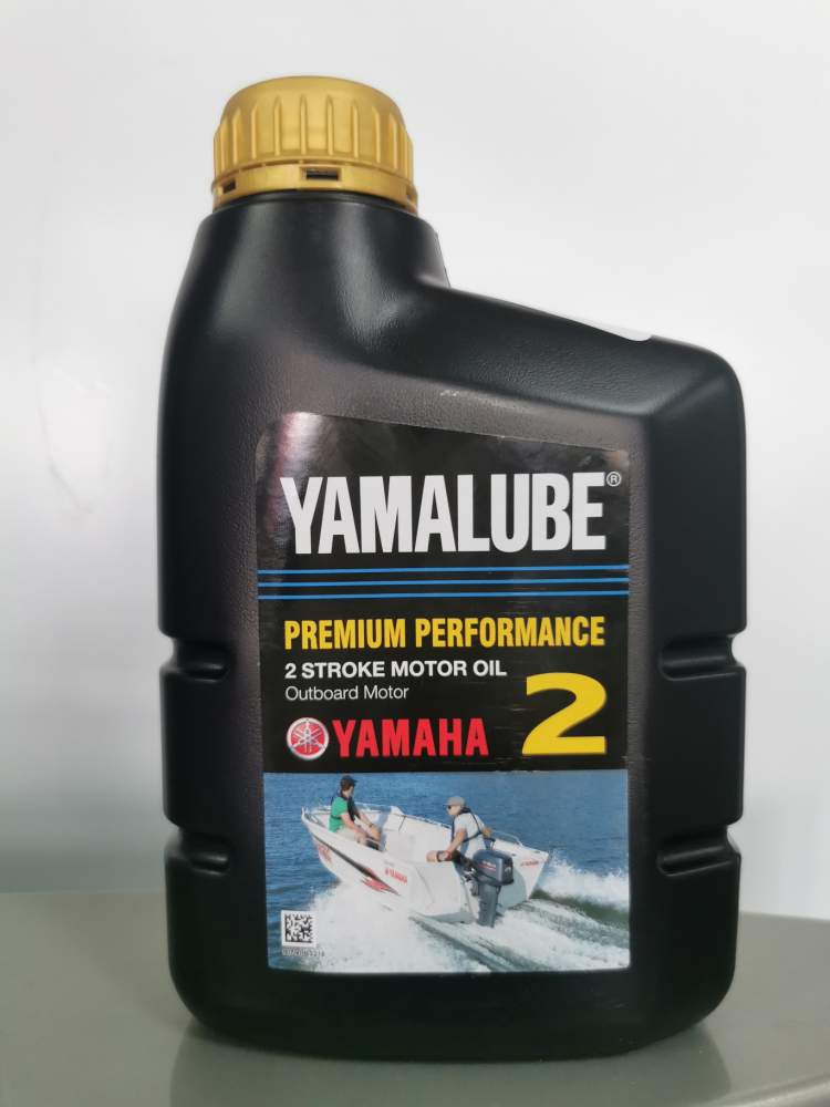 Моторное масло Yamalube 2 Premium для 2-тактных лодочных моторов, 1 л