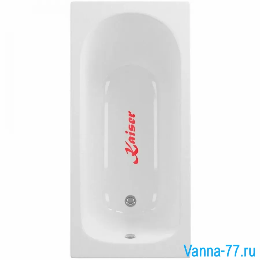 Ванна чугунная Kaiser Classic 140х70 с ножками