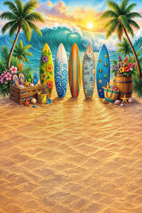 Фон стена "Summer wall №49"