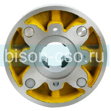 Патрон токарный 4-х кулачковый K72-200 TMX с независимым перемещением