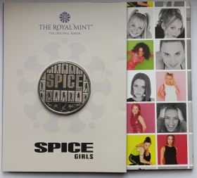 Легенды рок музыки «Spice Girls» 5 фунтов Великобритания 2026 на заказ