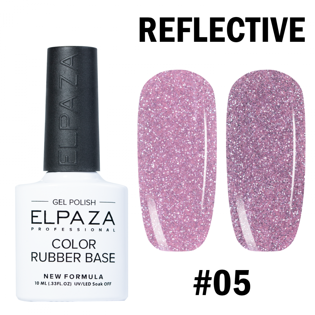 ELPAZA RUBBER BASE REFLECTIVE №5  10 мл