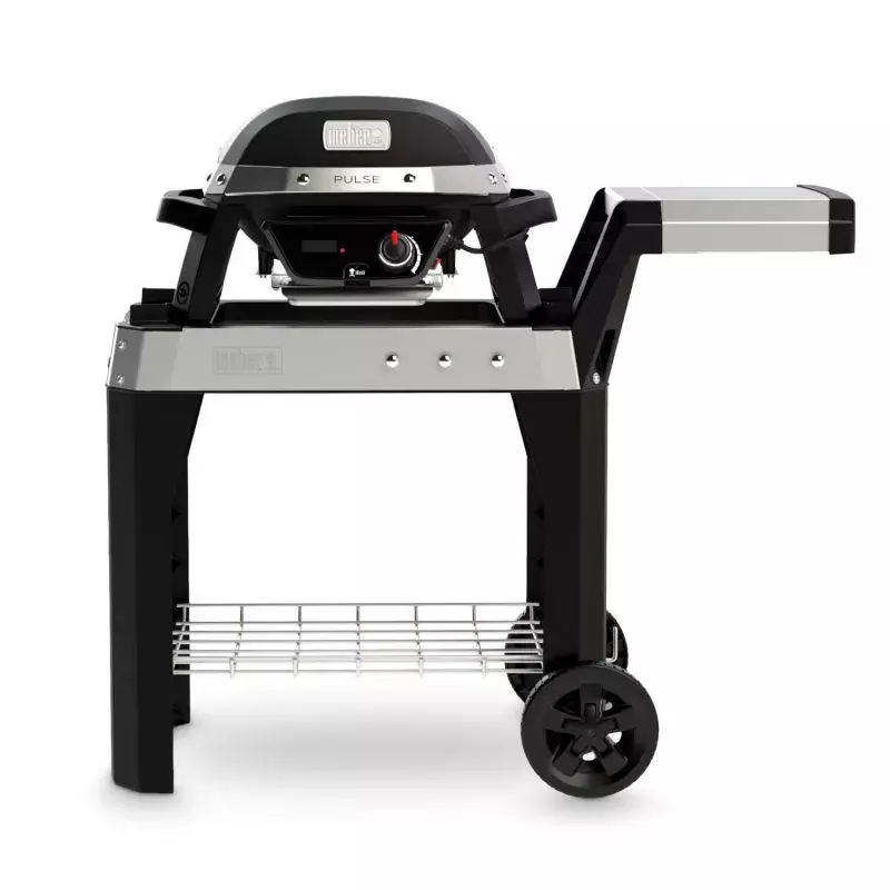 Гриль электрический Weber Pulse 1000 с тележкой, чёрный