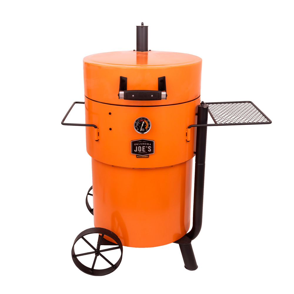 Угольный гриль-коптильня Oklahoma Joe's Drum Bronco Pro, Ø 54 см