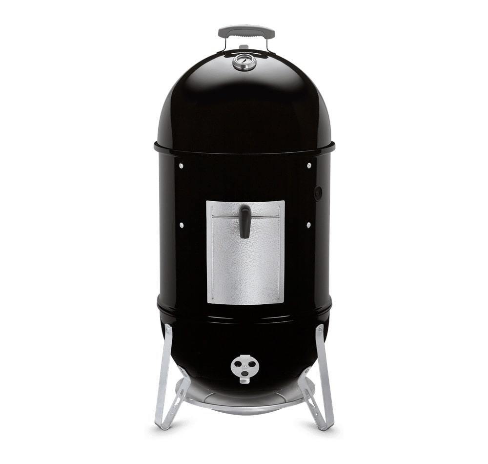 Гриль-коптильня угольная Weber Smokey Mountain Cooker, 47 см, чёрный