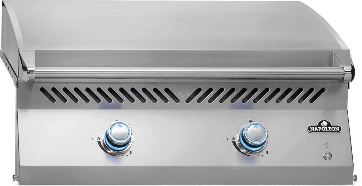 Встраиваемый газовый гридль (жарочная плита) Napoleon Built-in 32 Griddle, 2 горелки, 75x45 см