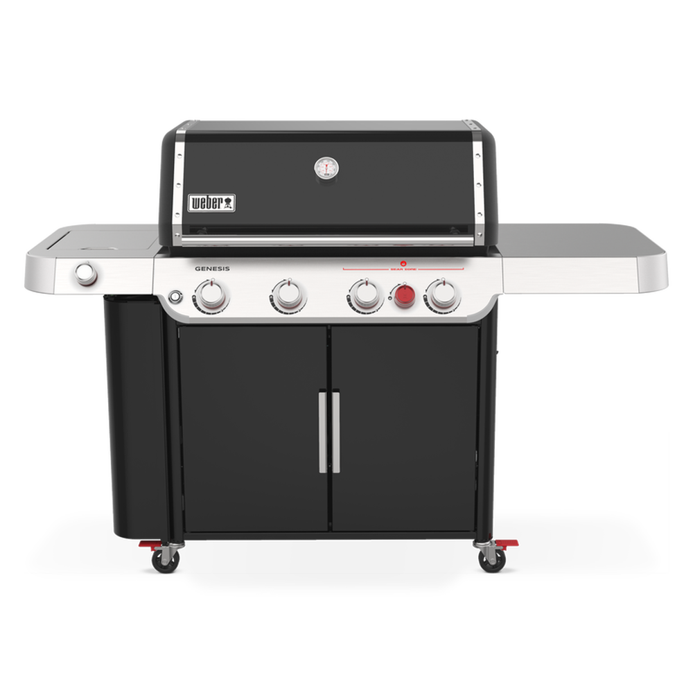 Газовый гриль Weber Genesis E-435, 6 горелок, чёрный