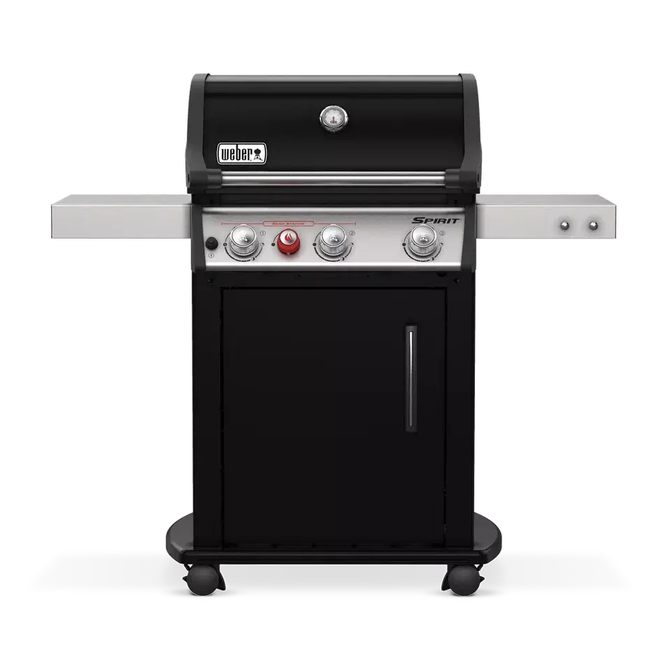 Газовый гриль Weber Spirit E-325s GBS, 4 горелки, чёрный