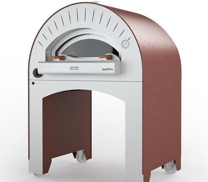 Печь для пиццы на дровах Alfa Pizza Quattro Pro (4 пиццы)