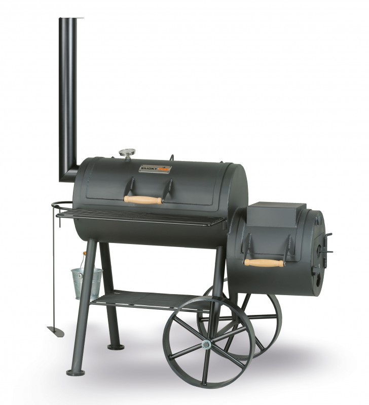 Угольная и дровяная гриль-коптильня Smoker Schmid Tradition 5
