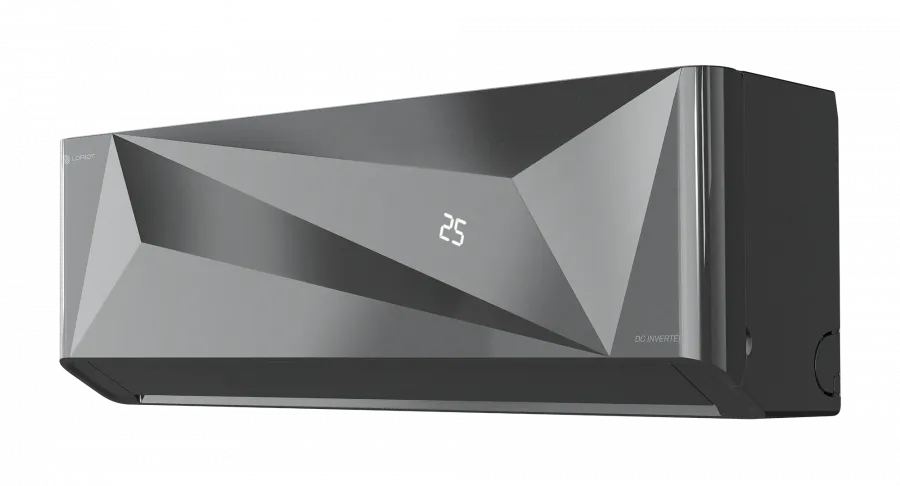 Инверторная сплит-система LAC-12MDI (комплект) Loriot  Diamond Black DC Inverter черный цвет до 35м2