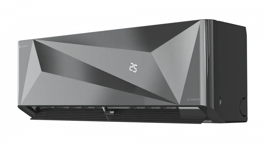 Инверторная сплит-система LAC-07MDI (комплект) Loriot  Diamond Black DC Inverter черный цвет до 20м2