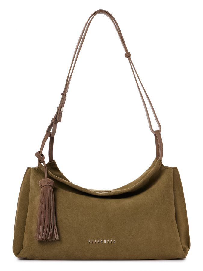 Сумка ELEGANZZA Z-25099-1V pistachio/milk chocolate