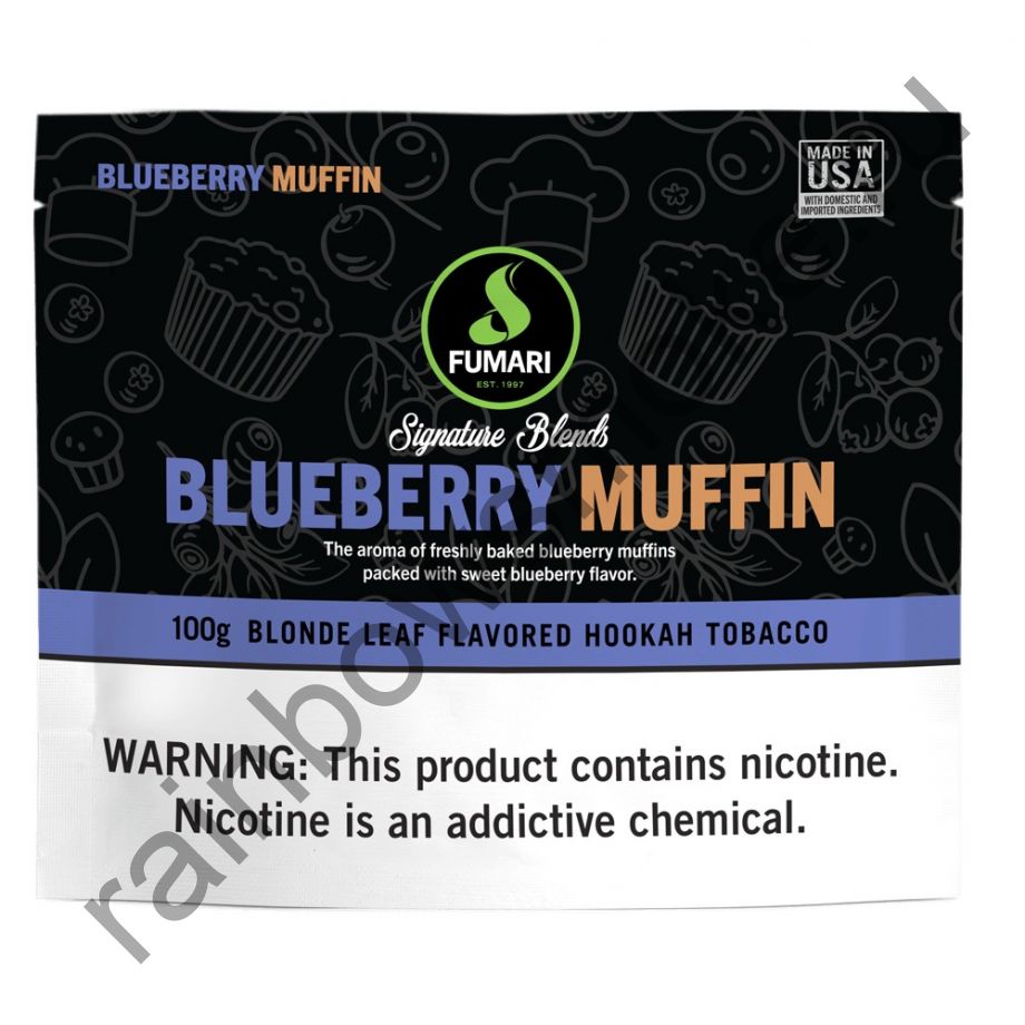Fumari 100 гр - Blueberry Muffin (Черничный Маффин)
