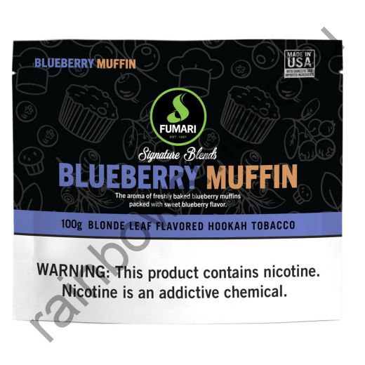 Fumari 100 гр - Blueberry Muffin (Черничный Маффин)