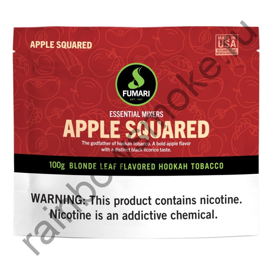 Fumari 100 гр - Apple Squared (Двойное Яблоко)