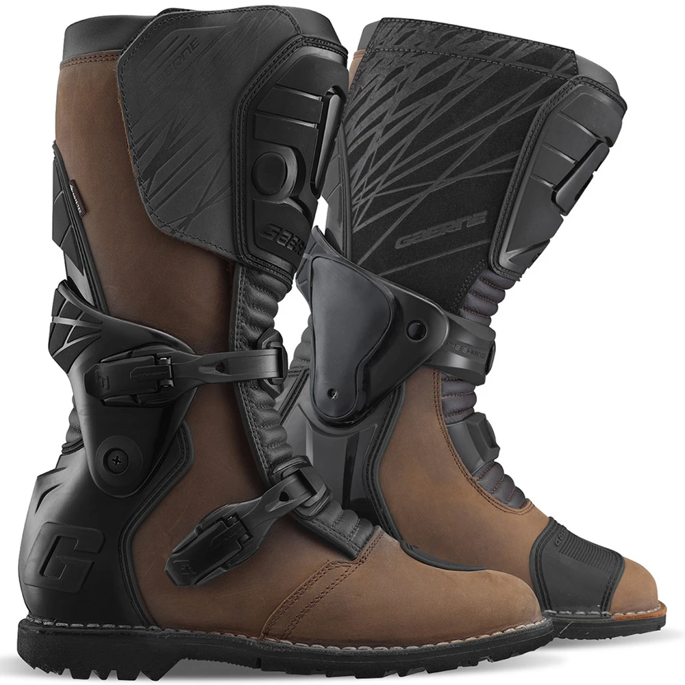 Gaerne G_Dakar Gore-Tex Brown мотоботы для мототуризма и приключений