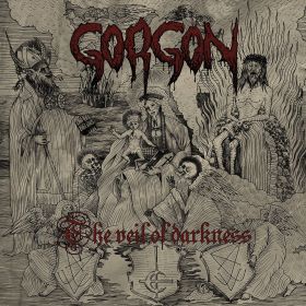 GORGON - The Veil Of Darkness (CD, Osmose Productions)