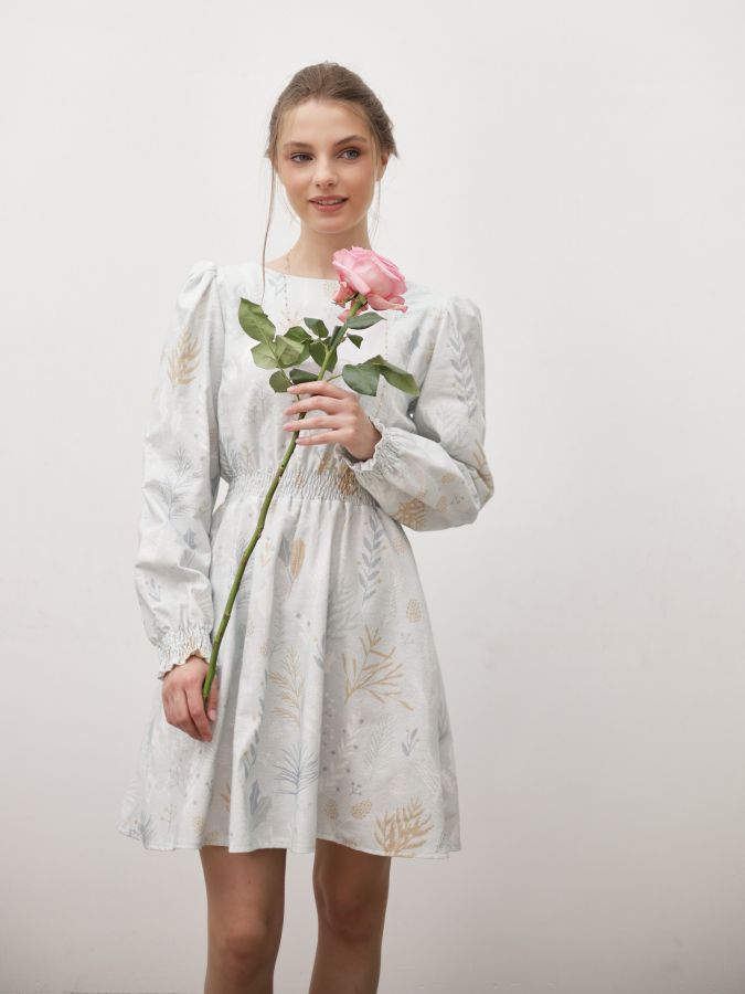 Платье Azzurro короткое