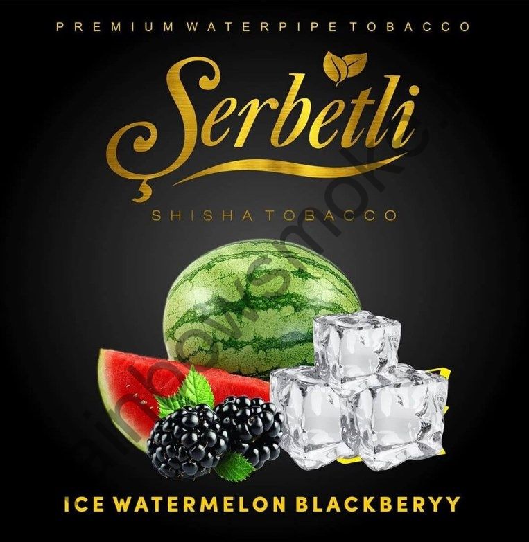 Serbetli 250 гр - Ice Watermelon Blackberry (Ледяной Арбуз Ежевика)