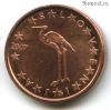 Словения 1 евроцент 2007