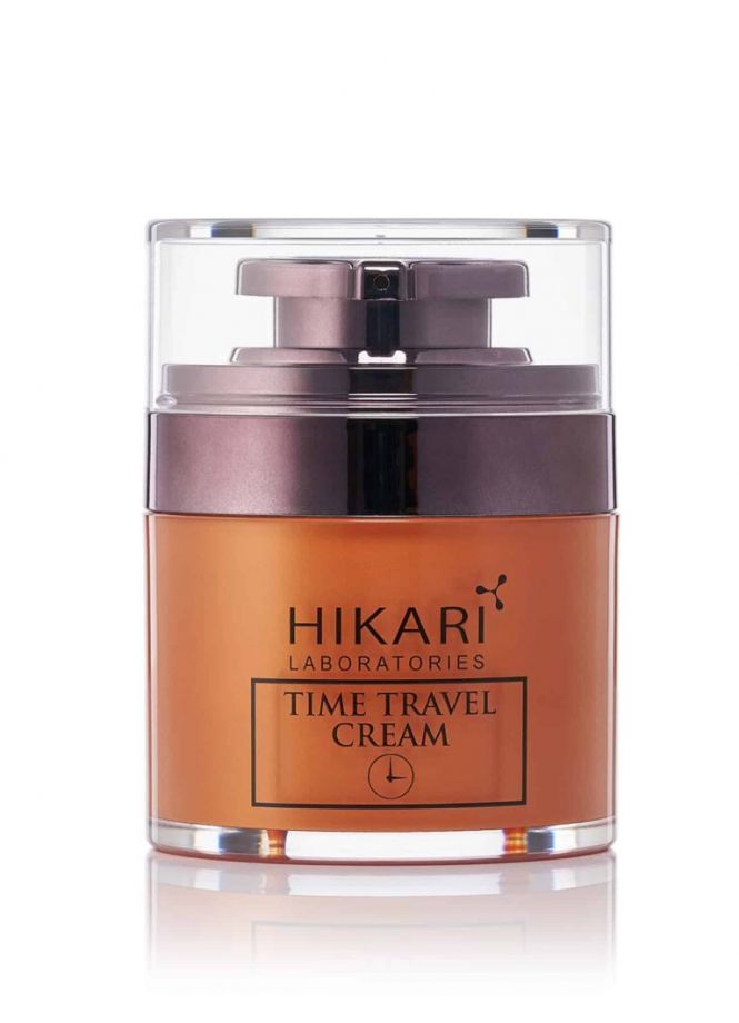 TIME TRAVEL Cream Инновационный антивозрастной крем, возвращающий сияние молодости Hikari (Хикари) 50 мл